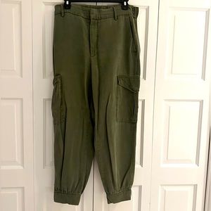 Zara Green Cargo pants